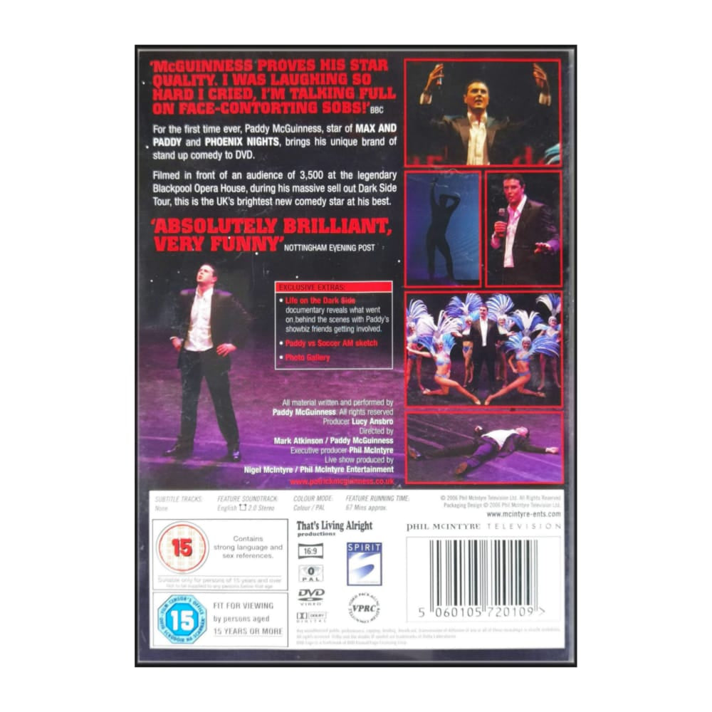 Paddy Mcguinness Live