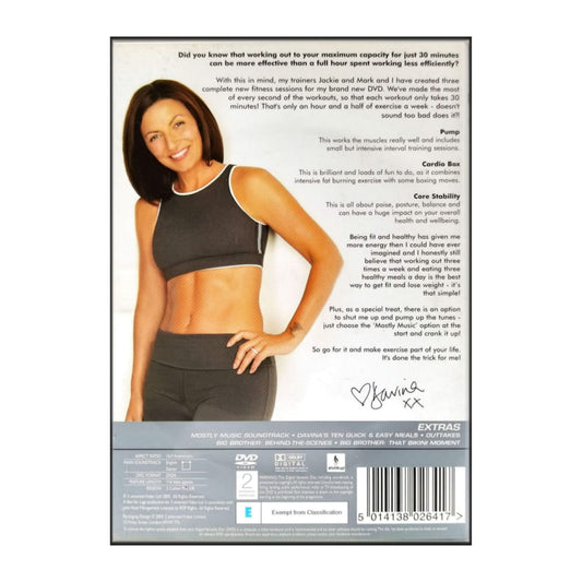 Davina Mccall: My Three 30 Minute Workouts