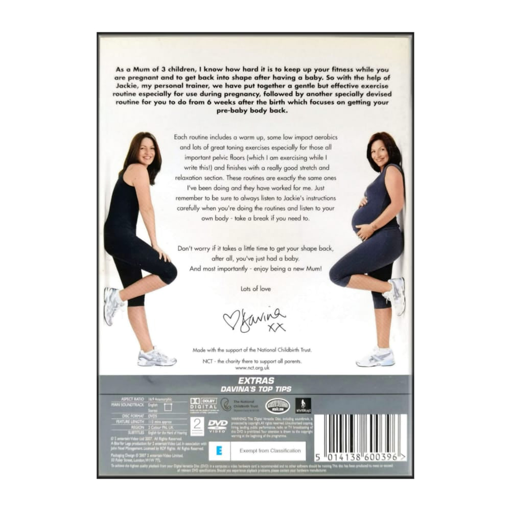 Davina Mccall: My Pre And Post Natal Workouts