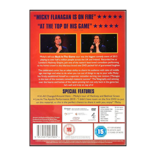 Micky Flanagan: Back In The Game Live