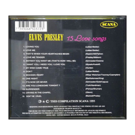 Elvis Presley: 15 Love Songs