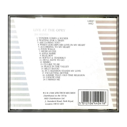 Jim Reeves: Live At The Opry