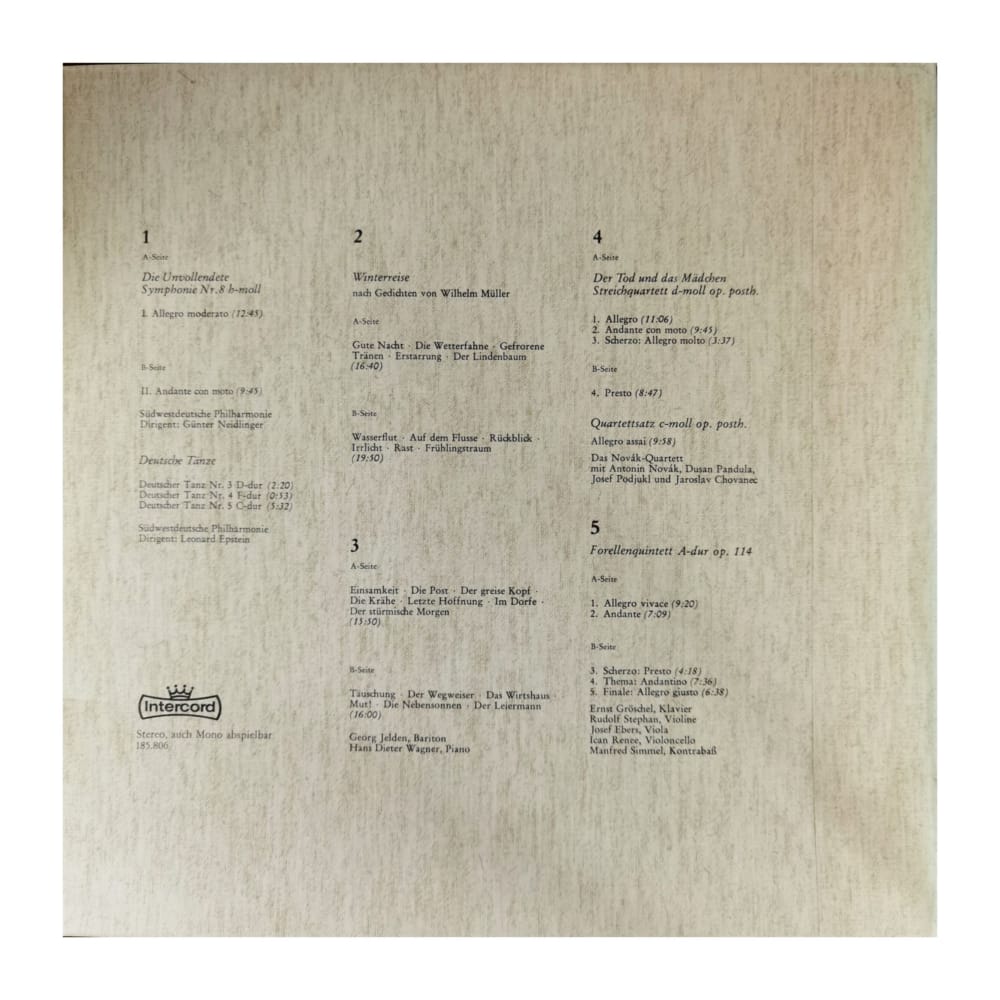 Franz Schubert: Die Unvollendete