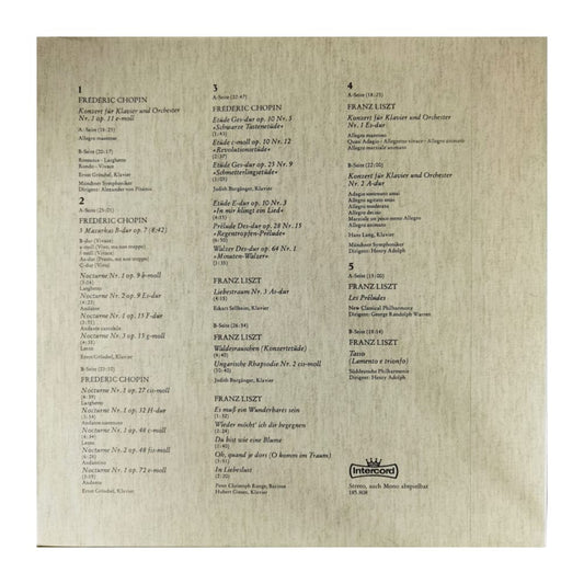 Franz Liszt & Frédéric Chopin