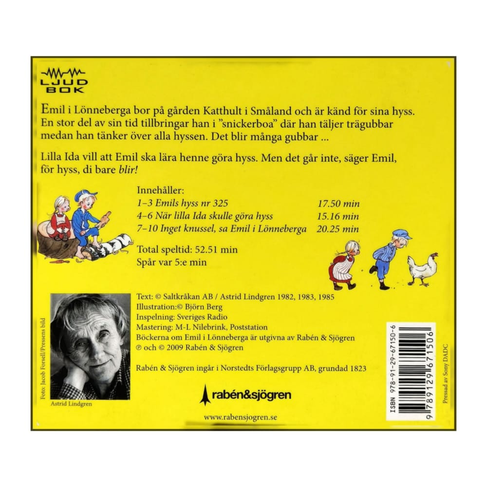 Astrid Lindgren: Emil Och Ida I Lönneberga