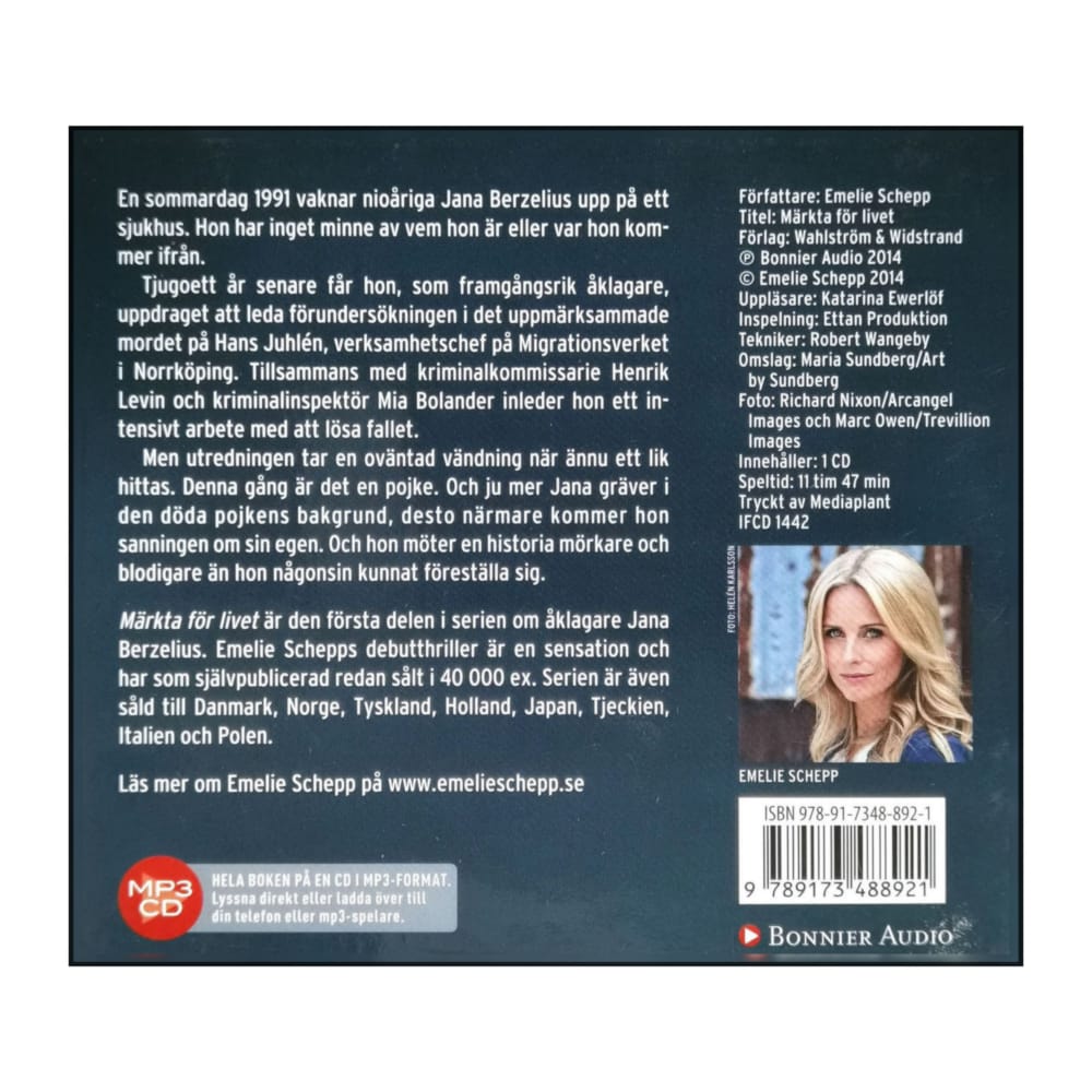Emelie Schepp: Mörkta För Livet