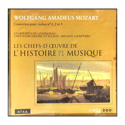 Mozart: Concertos Pour Violon No 1-3