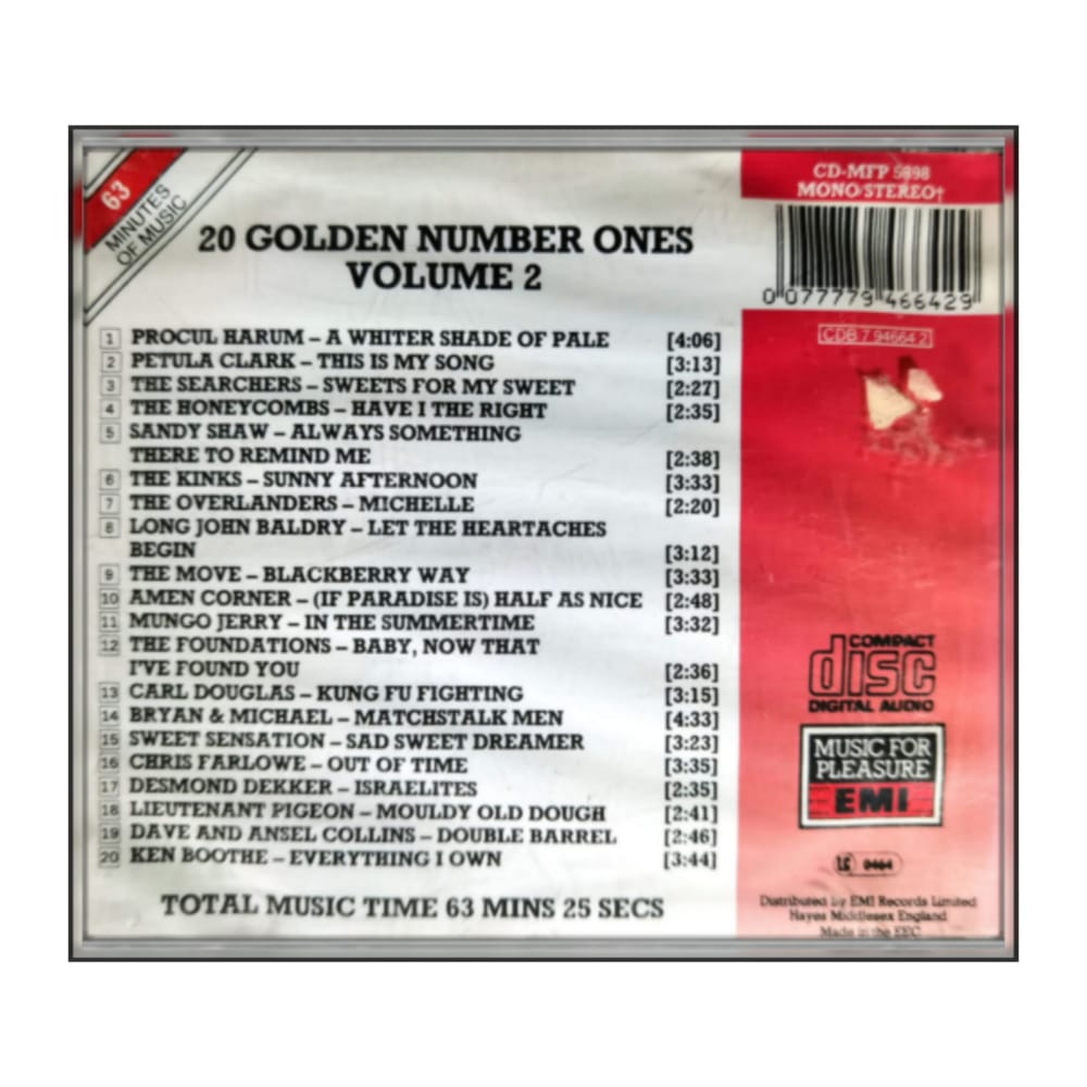 20 Golden Number Ones 2