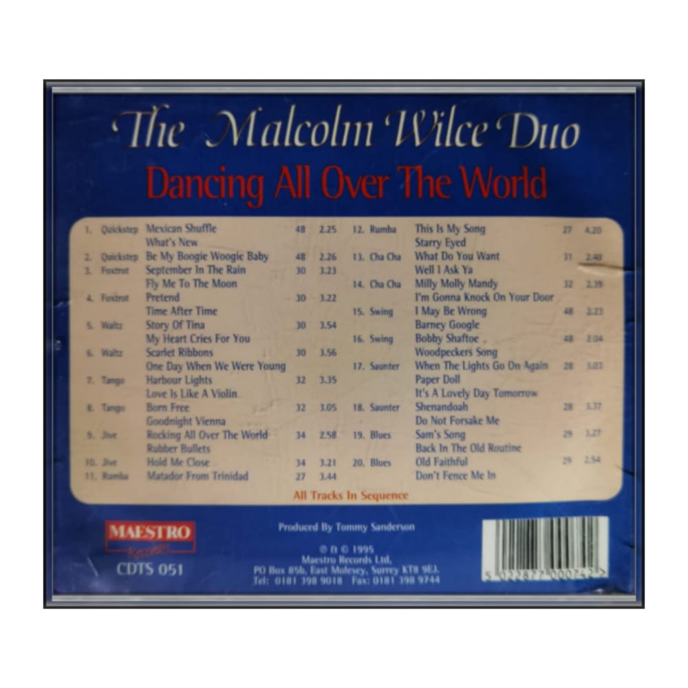 The Malcolm Wilce Duo: Dancing All Over The World