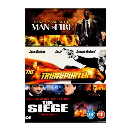 Man On Fire + Transporter + The Siege