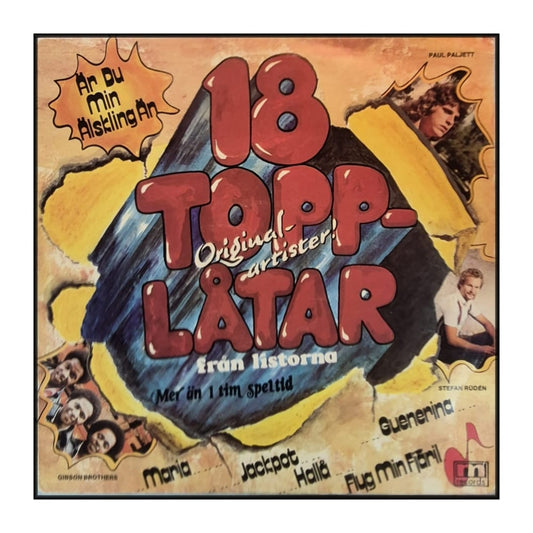 18 Topplåtar – Originalartister Från Listorna