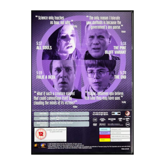 The X-Files 5 E17-20