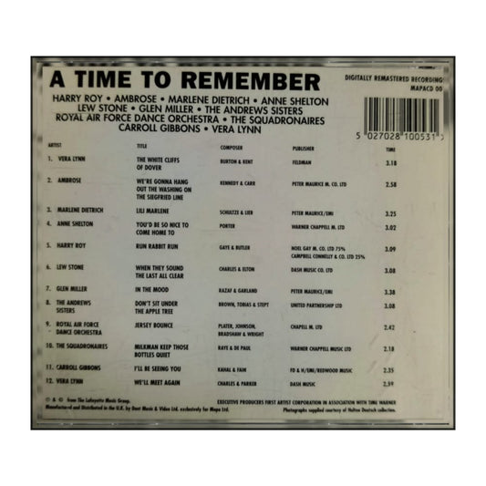 A Time To Remember