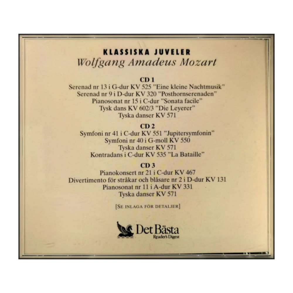 Wolfgang Amadeus Mozart: Klassiska Juveler