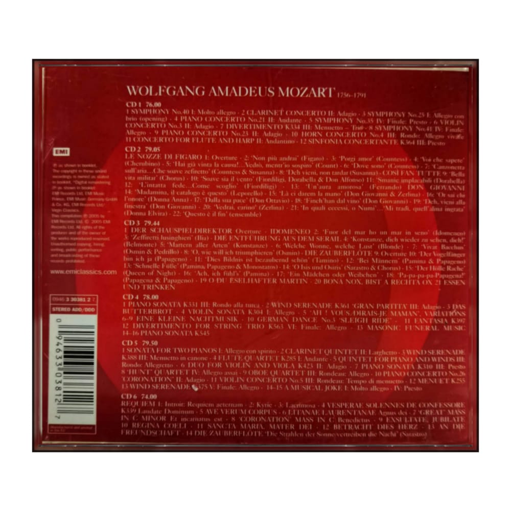 Wolfgang Amadeus Mozart: Best Mozart 100