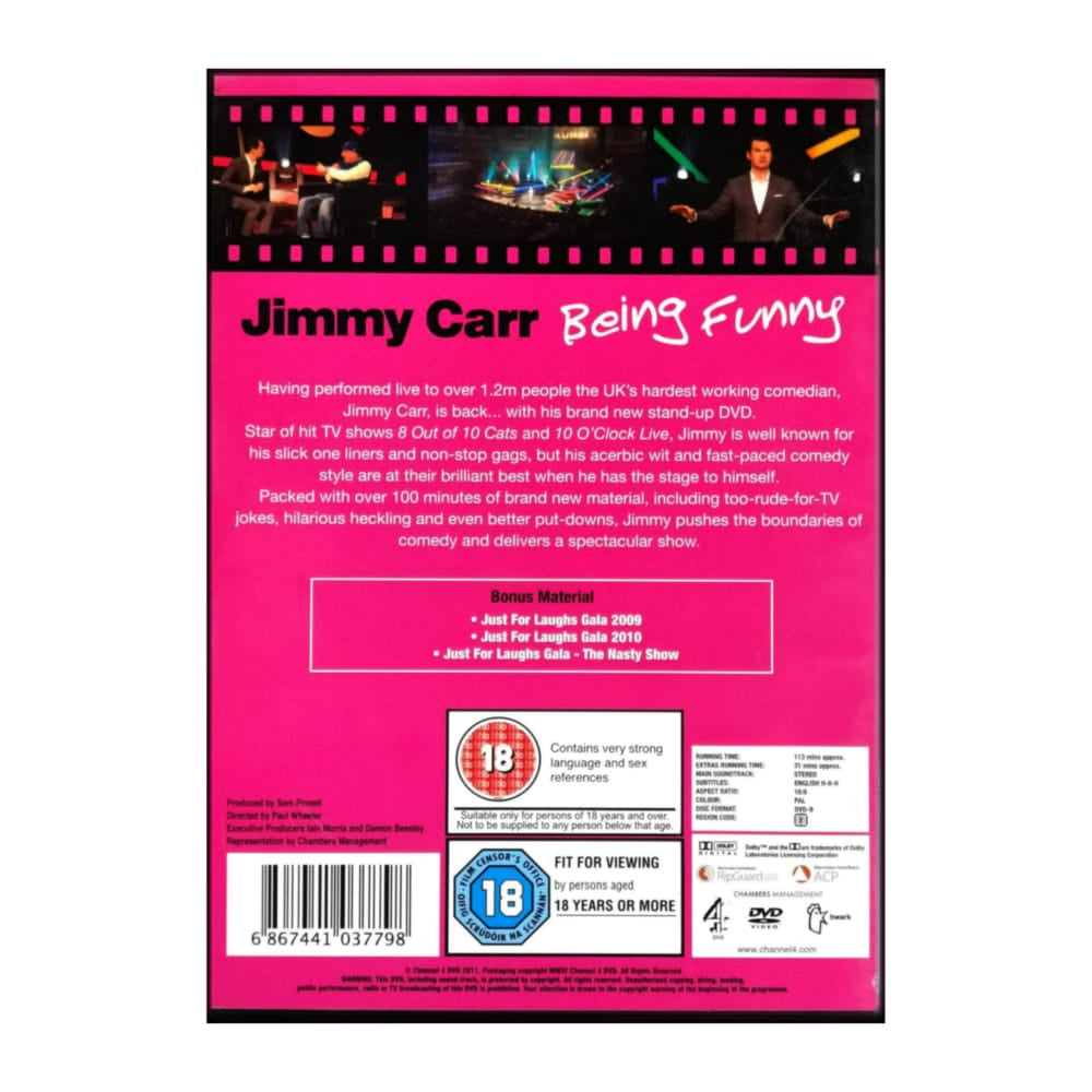 Jimmy Carr: Being Funny