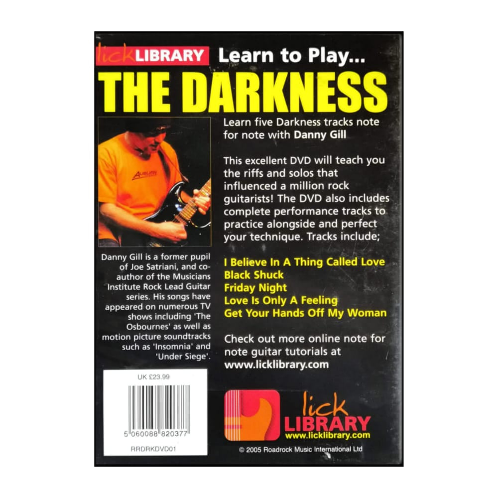 Lick Library: Learn To Play The Darkness Guitar