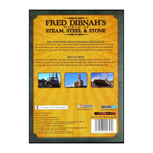 Fred Dibnah'S World Of Steam Steel & Stone