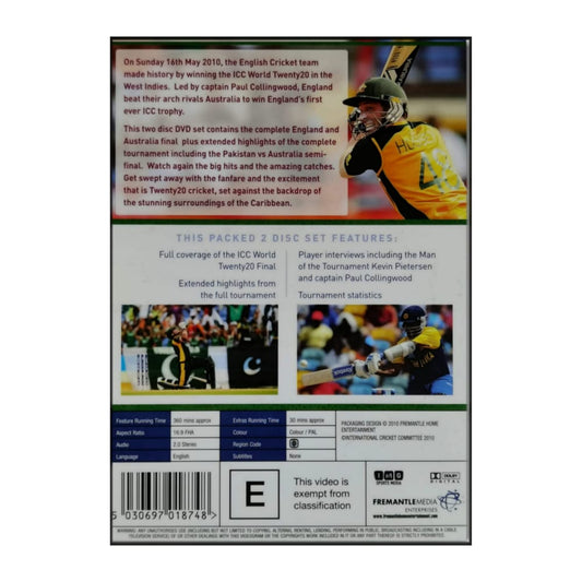 Icc World Twenty20 West Indies 2010 England Champions Of The World