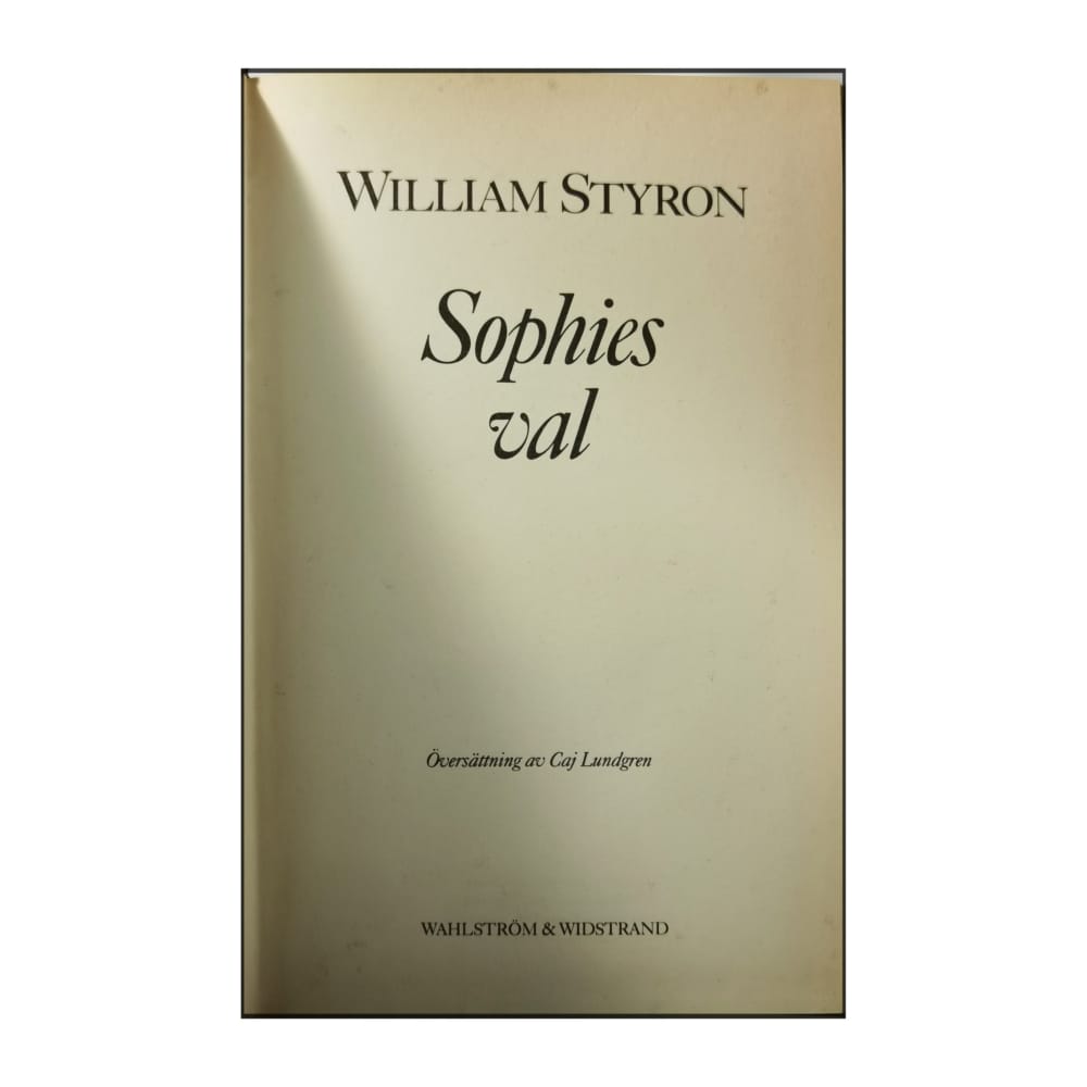 William Styron: Sophies Val
