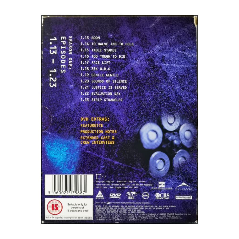 Csi: Crime Scene Investigation 1 E13-23