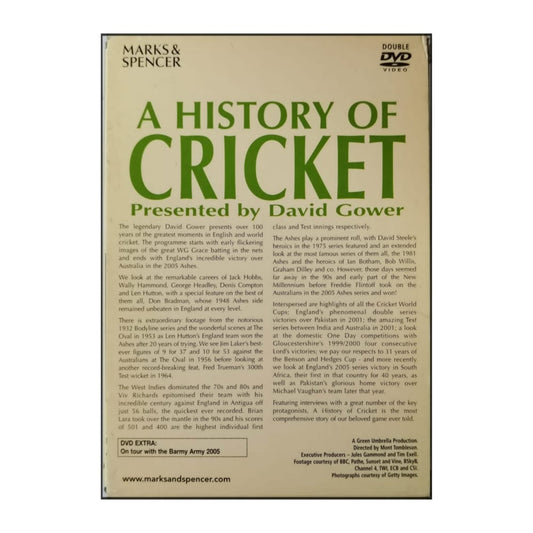 David Gower: A History Of Cricket
