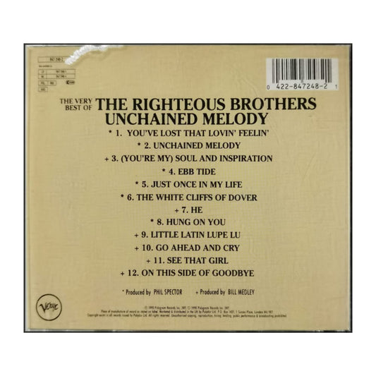 The Righteous Brothers: Unchained Melody: The Very Best Of