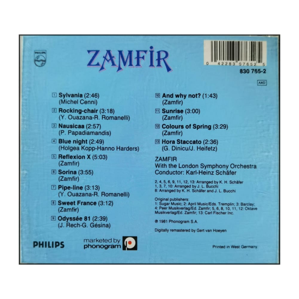 Gheorghe Zamfir: Rocking Chair
