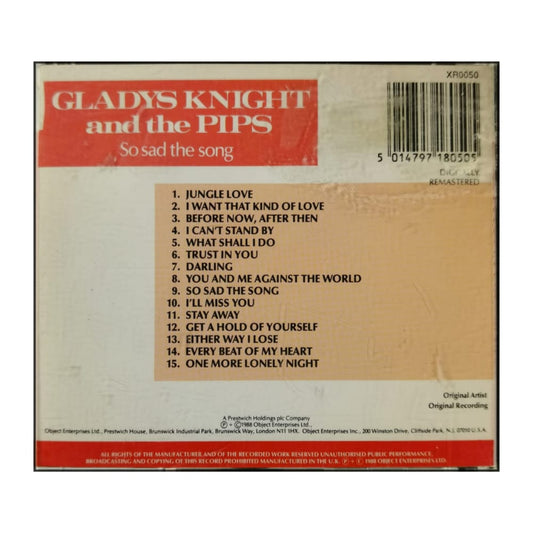 Gladys Knight & The Pips: So Sad The Song