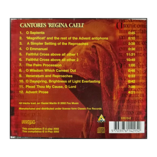 Cantores Regina Caeli: Gregorian Chants: Chants Of The Soul