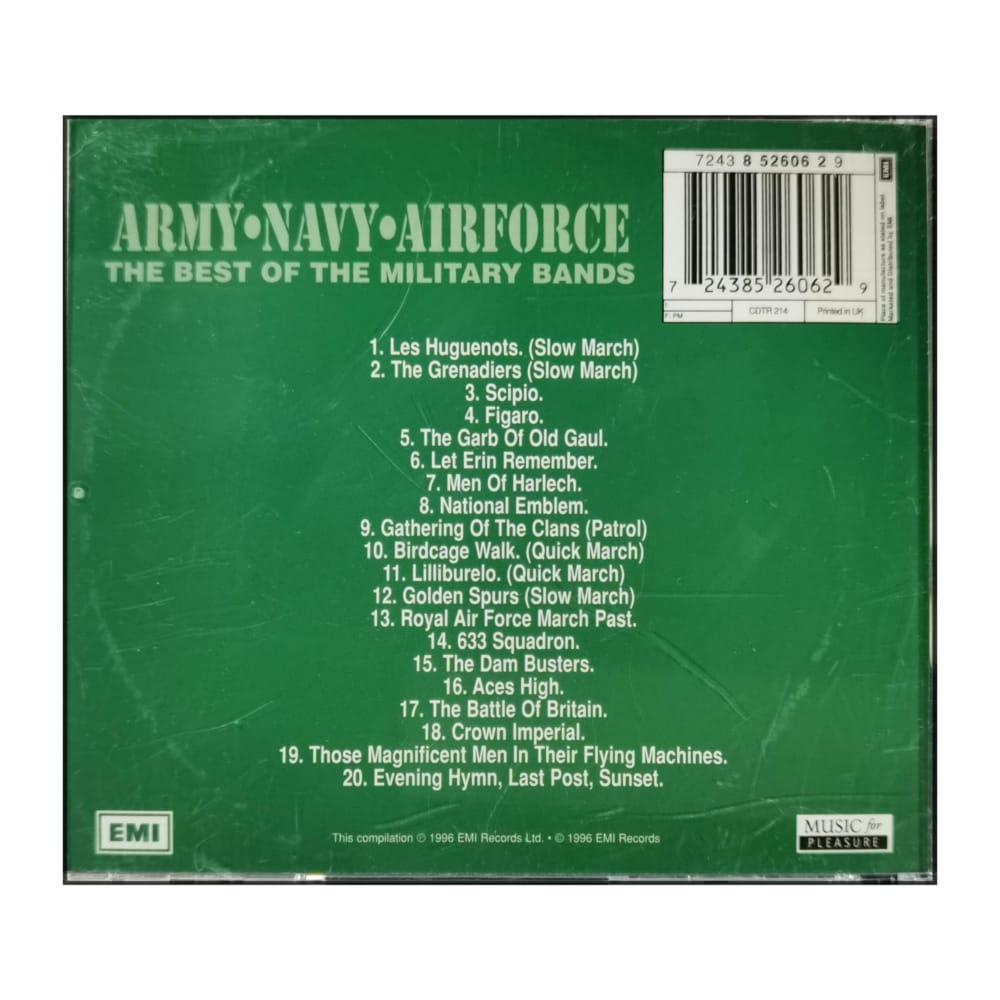 Army Navy Airforce: The Best Of The Military Bands Disc-2
