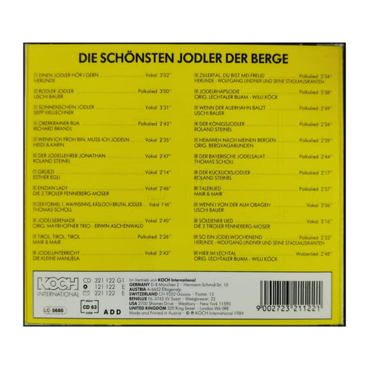 Die Schönsten Jodler Der Berge
