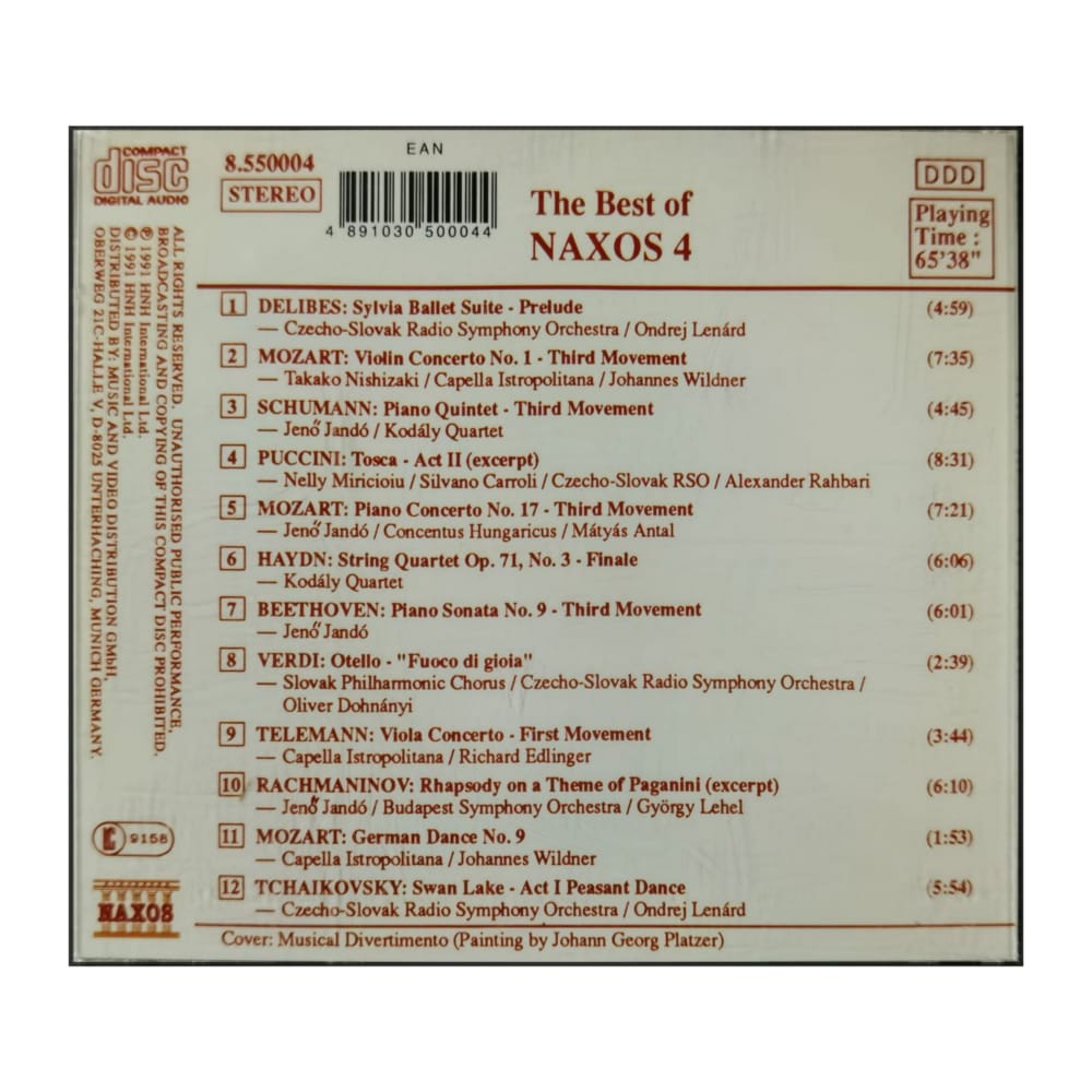 Naxos: The Best Of Naxos 4