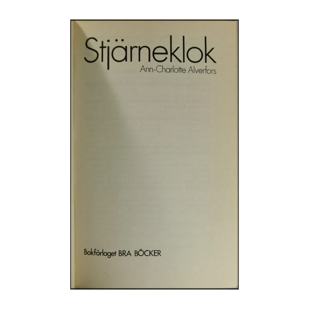 Ann-Charlotte Alverfors: Stjärneklok