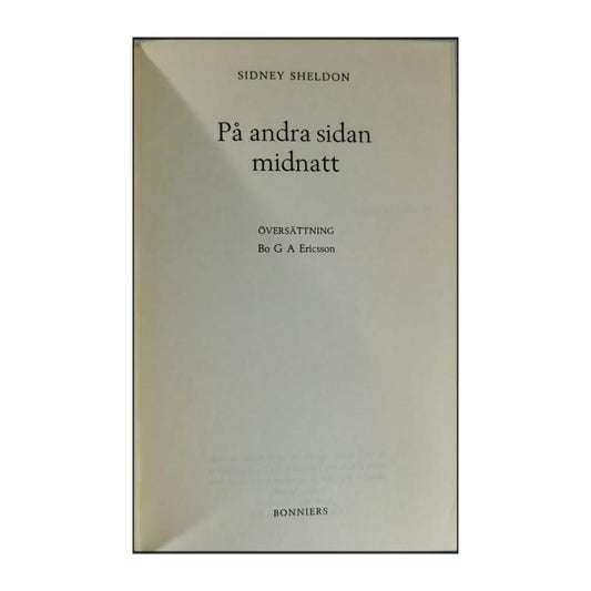 Sidney Sheldon: På Andra Sidan Midnatt