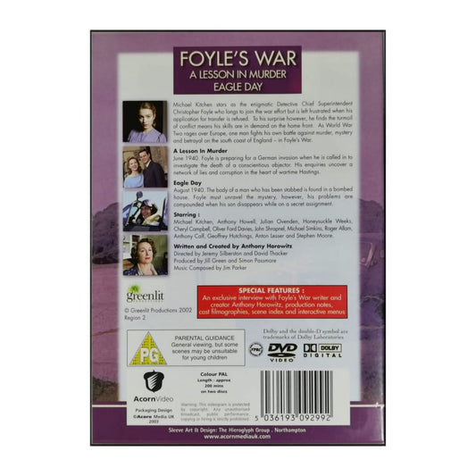 Foyle'S War: A Lesson In Murder + Eagle Day