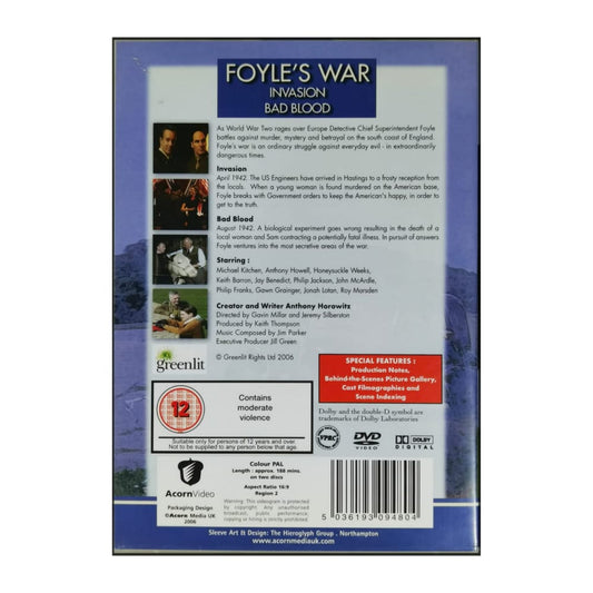 Foyle'S War: Invasion + Bad Blood