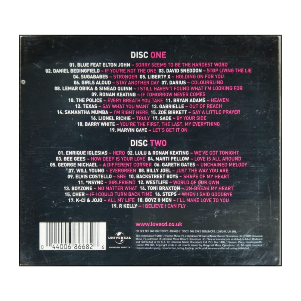 Love: Eternal Lovesongs