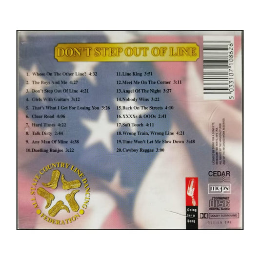All State Country Line Dancing Federatios: Don'T Step Out Of Line