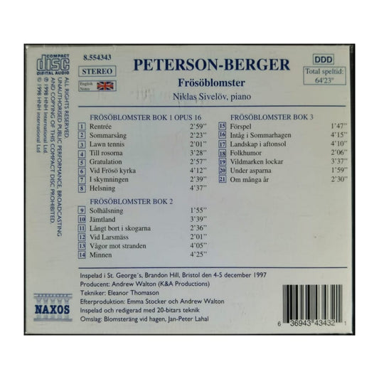 Wilhelm Peterson-Berger: Frösöblomster