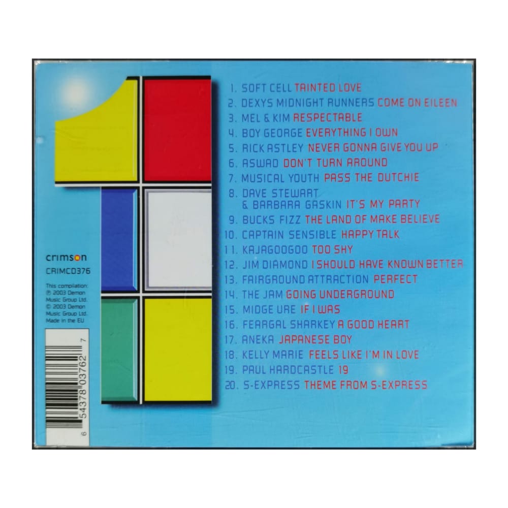 20 Uk No.1S From The 1980S