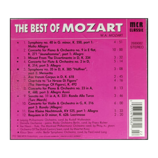 Wolfgang Amadeus Mozart: The Best Of