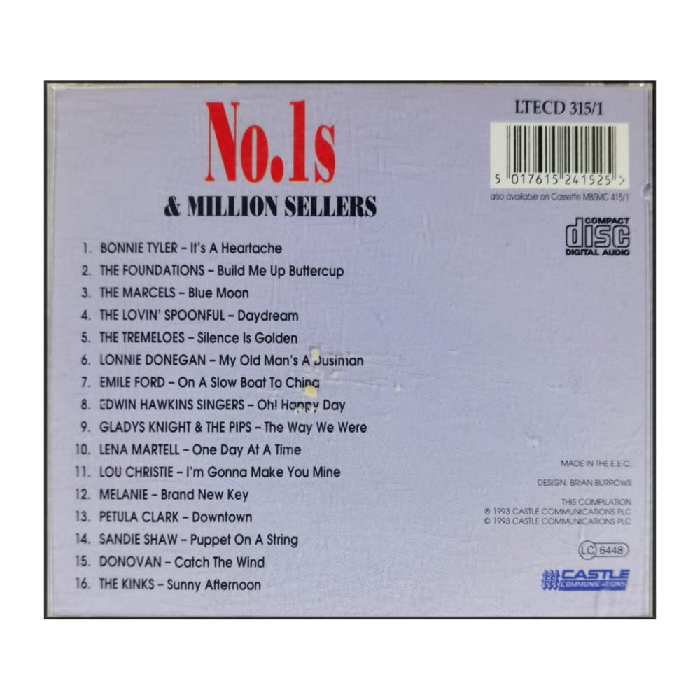 No.1S & Million Sellers V1
