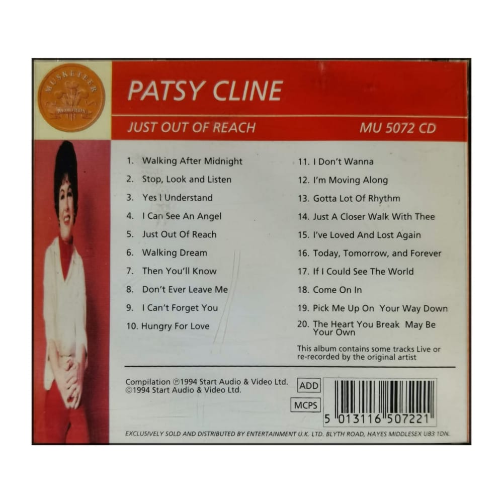 Patsy Cline: Just Out Of Reach