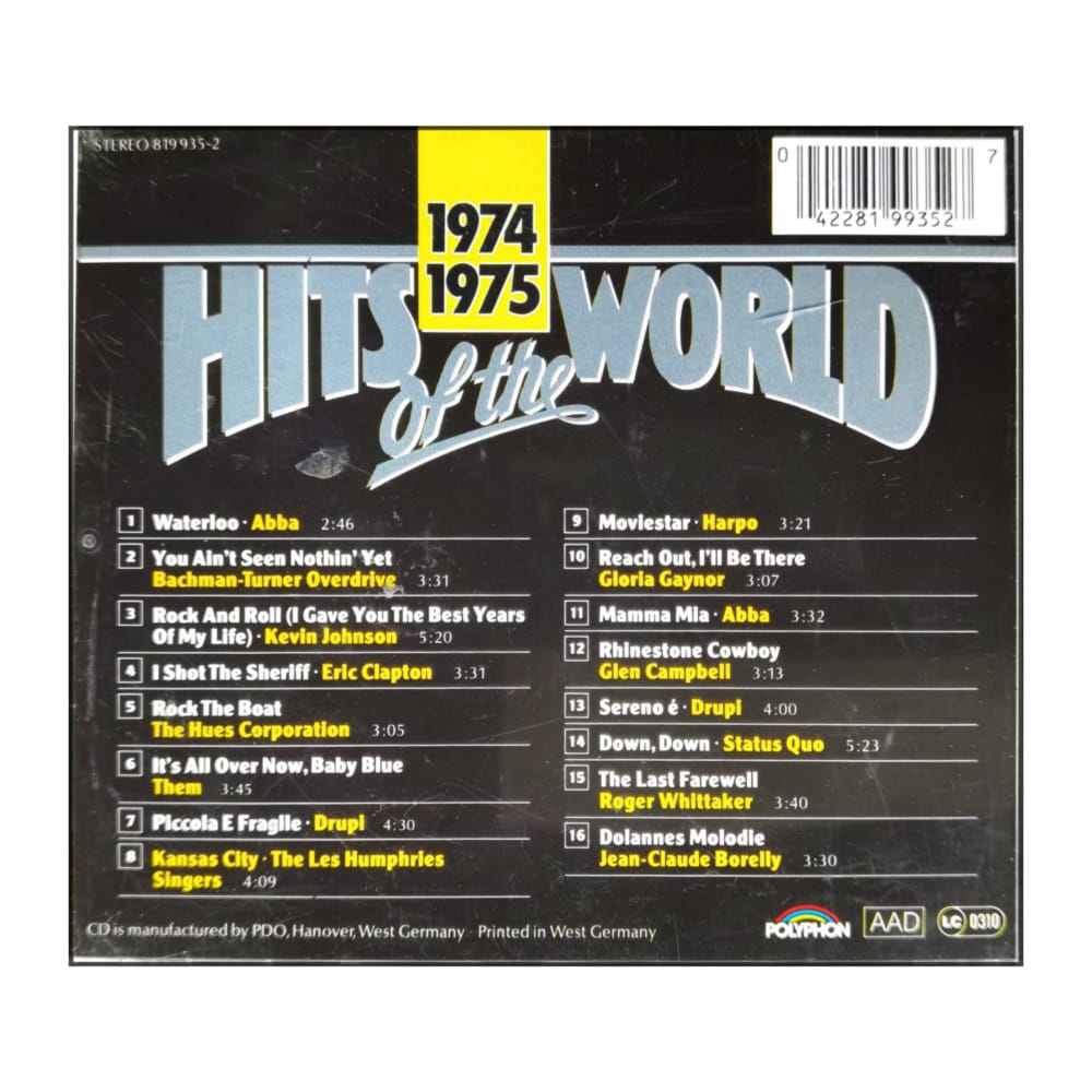 Hits Of The World 1974-1975