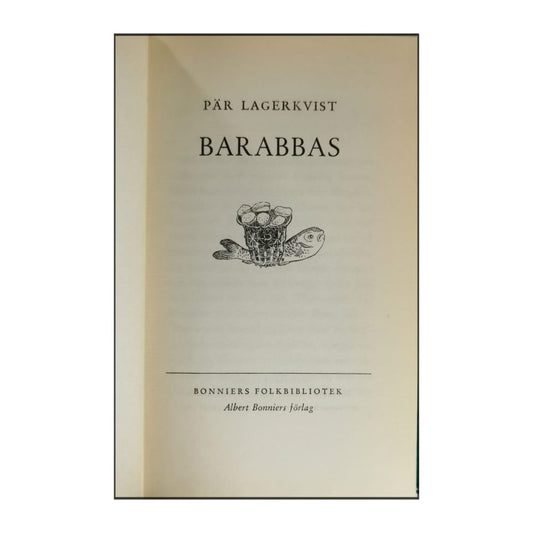 Pär Lagerkvist: Barabbas