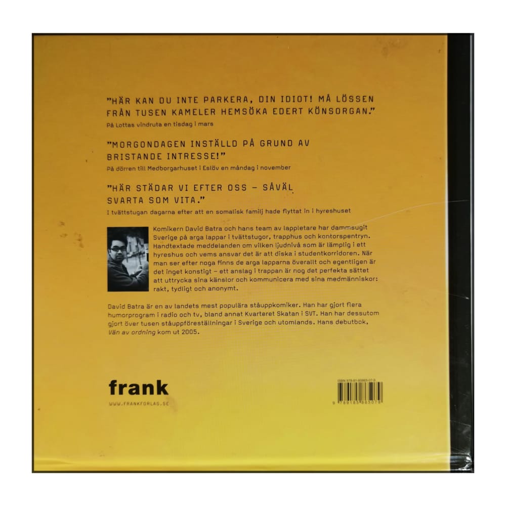 David Batra: Den Som Inte Tar Bort Luddet Ska Dö