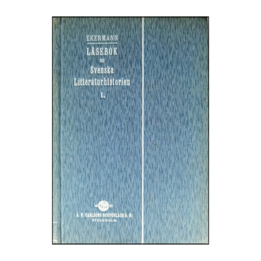 Läsbook Till Svenska Litteraturhistorien 1