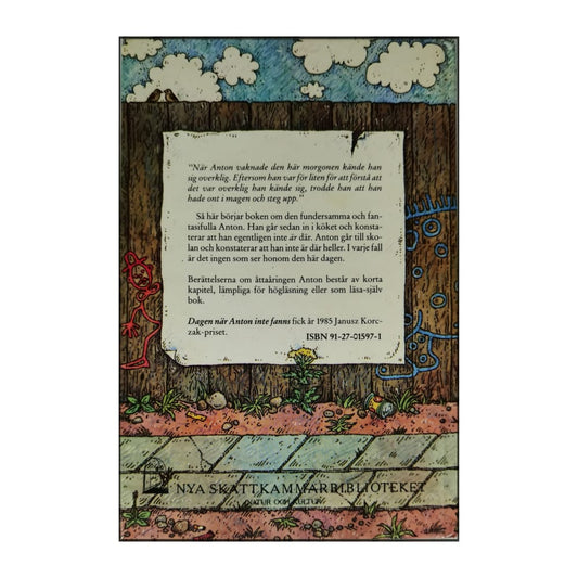 Edith Schreiber-Wicke: Dagen När Anton Inte Fanns