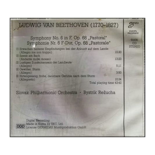 Ludwig Van Beethoven & Slovak Philharmonic Orchestra & Bystrík Režucha